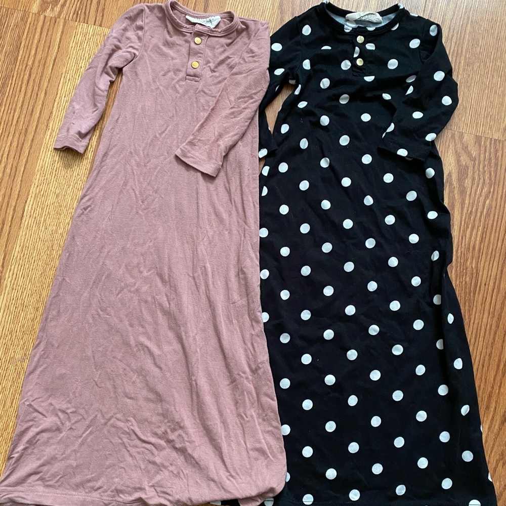DWELL + SLUMBER infant gowns